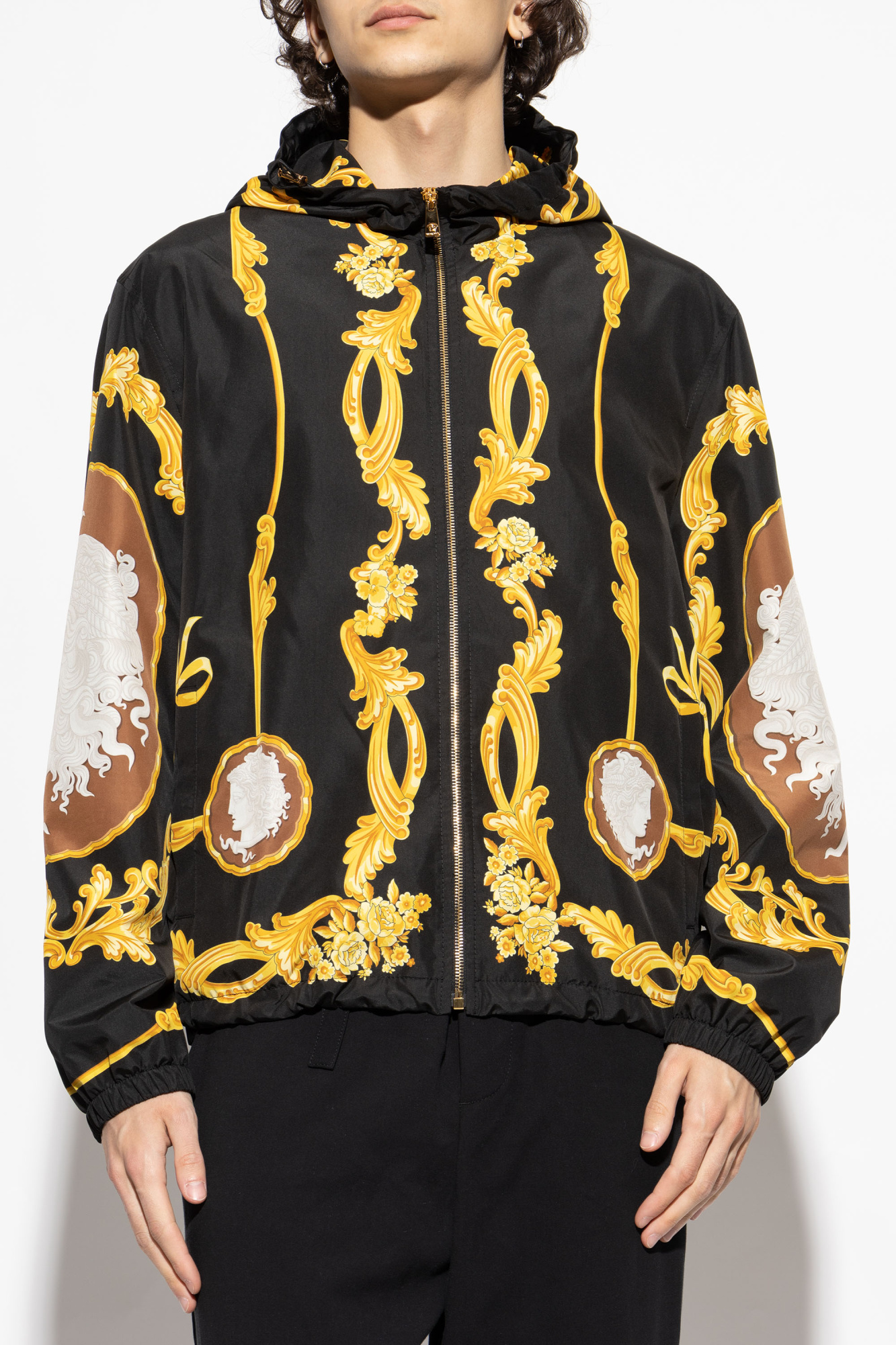 Versace Jacket with Medusa Cameo print | Men's Clothing | Vitkac Versace Jacket with Medusa Cameo print | Men's Clothing | Vitkac